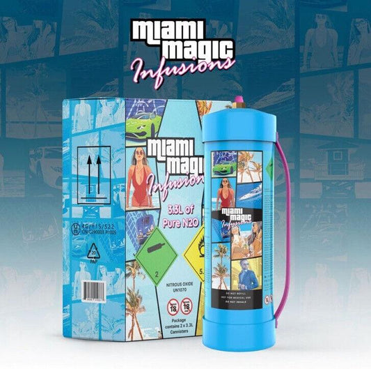 Miami Magic Infusion 2000g Lachgas (Einzelpaket) - Lach-gas.com - Die besten Lachgas Flaschen!